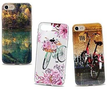 Fashion Ultra Thin 3 Piece Back Cover Case For Iphone 7-8 Case Pattern Multicolour