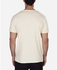 Solo Men V- Neck T-Shirt Regular Fit- Light Yellow