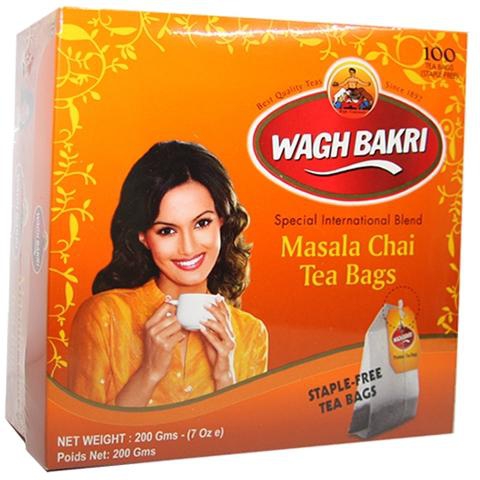 Wagh Bakri Masala Chai Tea Bags - 200 g