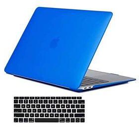Slim Plastic Matte Hard Cover With Keyboard For Apple Mac Air 13.3-Inch M1 A2337 A2179 A1932 2020 2019 2018 Release With Retina Display