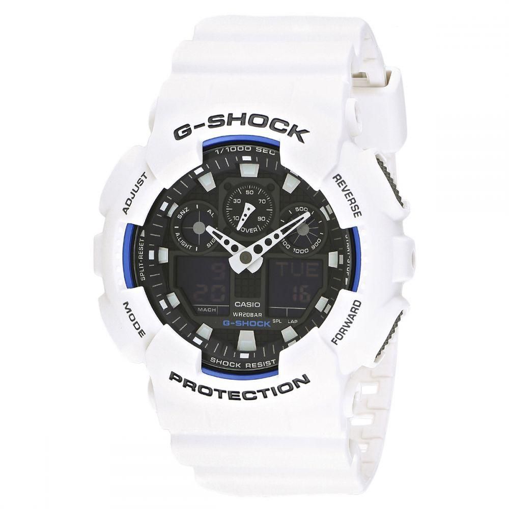 Casio G-Shock Men's Ana-Digi Dial Resin Band Sports Watch - GA-100B-7A