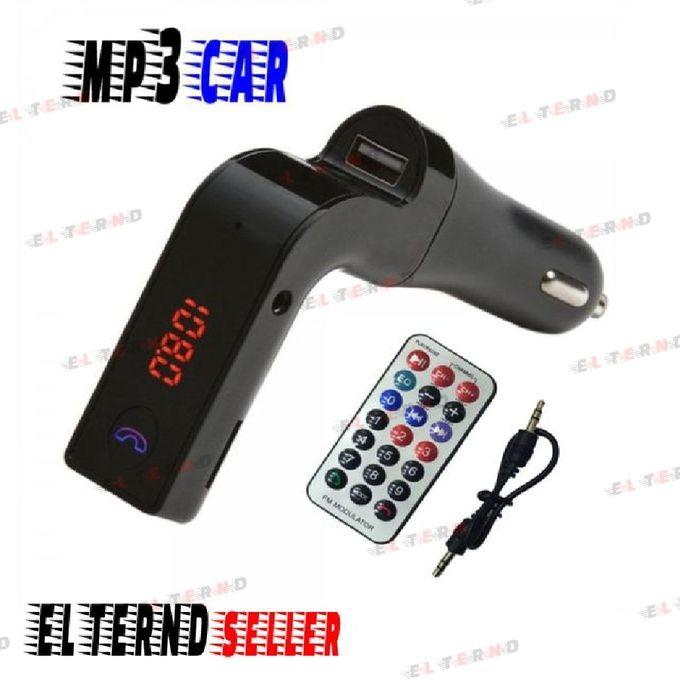 Car MP3 Player With Remote Control And Digital Screen, FM