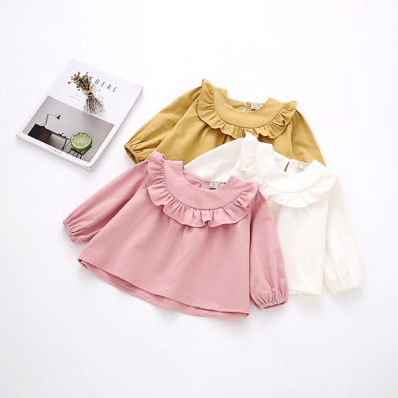 Koolkidzstore PREORDER Girls Blouse Solid Color