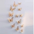 24 7 FASHION 12pcs 3D Butterfly Stickers For Wall/Home/Party/Cake Decor