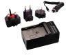 PhotoMax Camera Battery Charger with Travel Plugs For Canon BP-927