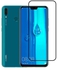 3D Glass Screen Protector For Huawei Y9 Clear/Black
