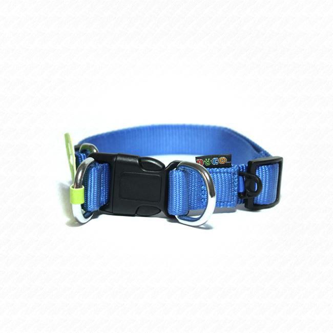 Doco, Double Ring Collar, Large, BLue