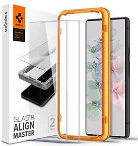 Spigen GLAStR Align Master [2 Pack] designed for Google Pixel 7 Screen Protector Premium Tempered Glass - [Case Friendly - 2 PACK]