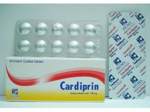Cardiprin แอสไพริน (aspirin)