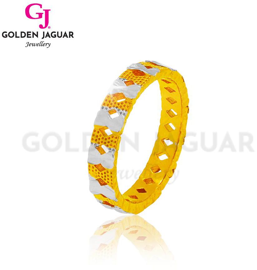 GJ Jewellery Emas Korea Ring - Ribbon Pasir Kikir 88828
