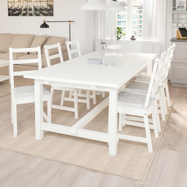 طاولة قابلة للتمديد, أبيض