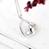 10k Gold Diamond Heart Pendant lovely Necklace for Women