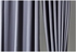 HILLEBORG Block-out curtains, 1 pair - grey 145x300 cm