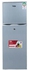 CLEARANCE OFFER VON VART-19DHS Double Door Fridge 136L Silver as picture