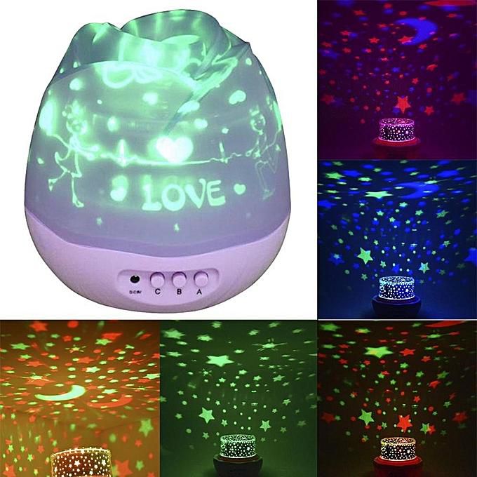 Louis Will 360 Degree Rotating 3 Mode Star Light Projector