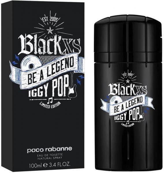 Black Xs Be A Legend Iggy Pop By Paco Rabanne Eau De Toilette, 100Ml