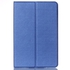 Luxury Ultra Slim PU Leather Protective Cover Shell with Stand Wakeup Function For iPad mini 4-Blue