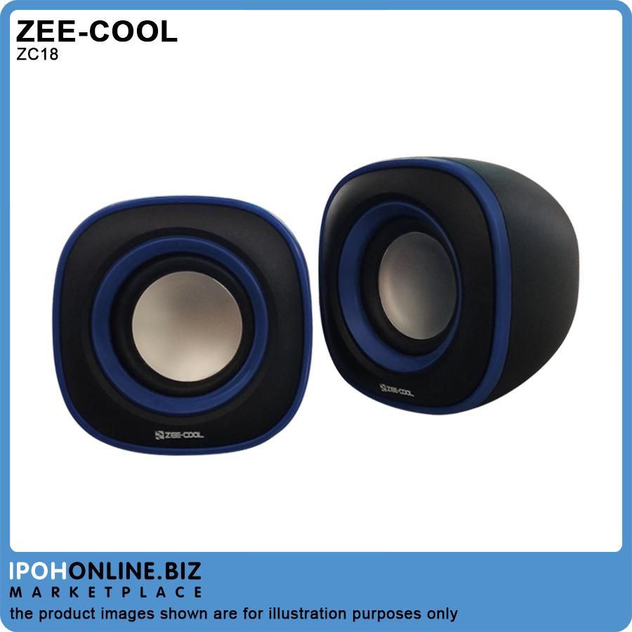 Ipohonline Zee-Cool ZC18 USB Multimedia Speaker