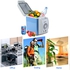 7.5L Portable Car Electronic 2-in-1 Cooling and Warming Refrigerator Fridge Storage - Blue