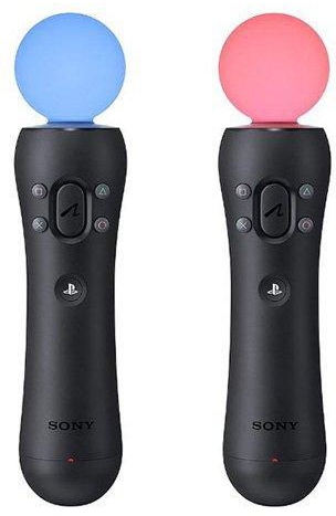 Sony Playstation Move Ps4 Motion Controller Twin Pack Black