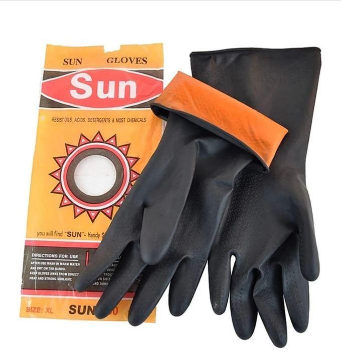 Chemical Resistant Rubber Gloves
