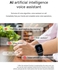 ساعة ذكية x8 الترا NFC بوصة بلوتوث ألعاب الاتصال شحن لاسلكي 49 ملم (أسود)