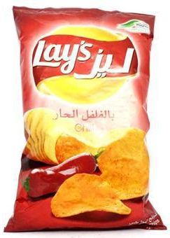 Lay's Potato Chili Chips - 170 g