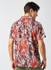 Floral Print Shirt Red