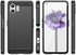 For Nothing Phone 2 Brushed Texture Carbon Fiber TPU Phone Case - Anti-Slip & Shock Absorber - Black