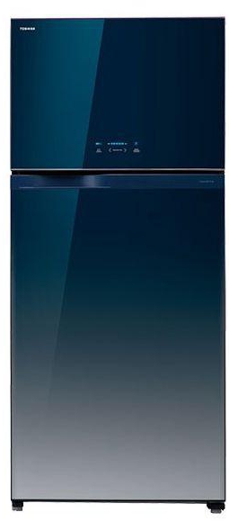 Toshiba GR-WG77UDZ-E(GG) Refrigerator 2 Door- Dark Blue, 664L