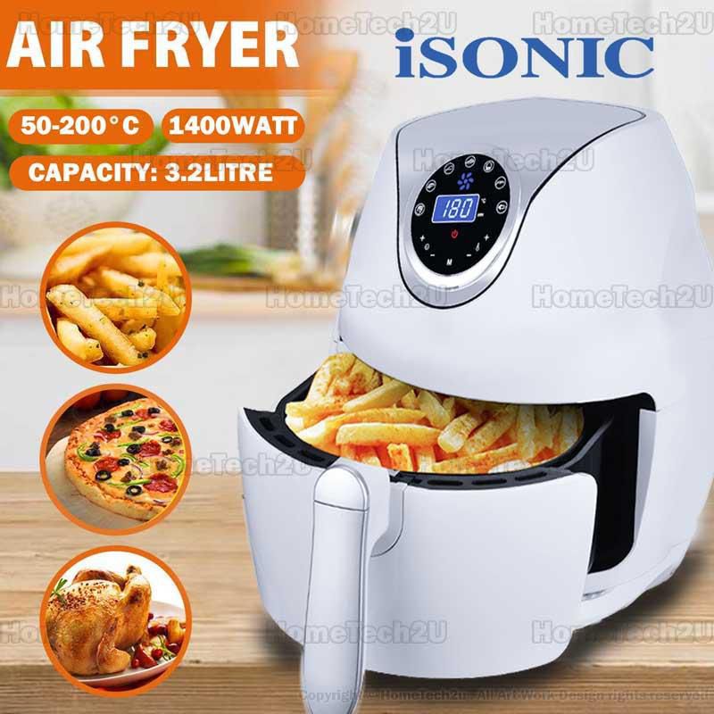 iSONIC 3.2L Multifunction Air Fryer Chicken Oil free Air Fryer Health Fryer