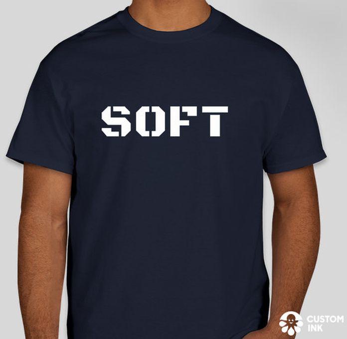 Soft Navy Blue Polo T Shirt Round Neck MEN/Women