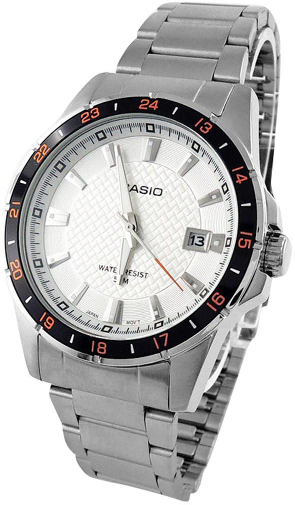 Casio - Analog Stainless Steel Men's Watch MTP-1290D-7AVDF
