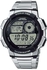 Get Casio AE-1000WD-1AVDF Digital Watch for Men, Stainless Steel Band - Silver with best offers | Raneen.com