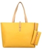 Big Buckle Shoulder Bag Yellow