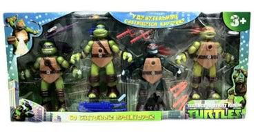 4-Piece Teenage Mutant Ninja Turtles Action Figure Playset