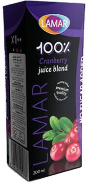 Lamar Cranberry Juice -200Ml