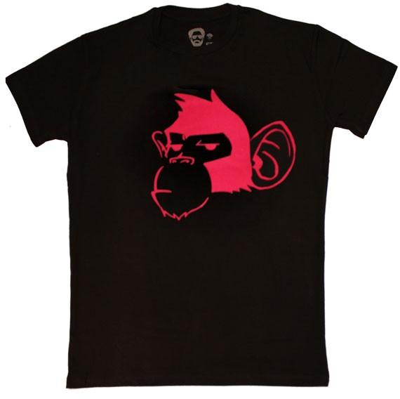 A monkey aint bad unless you get it mad- BLACK/ PINK