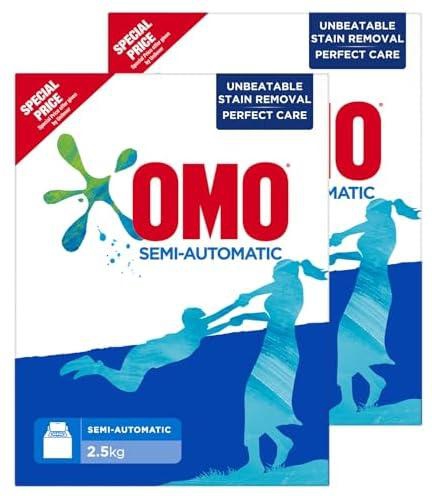 Omo Powder Detergent - 2 X 2.5Kg