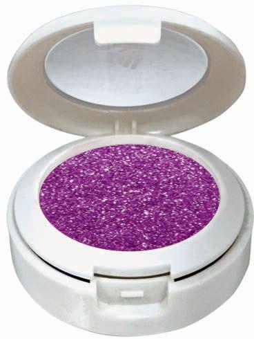 Luna Glittery Eye Shadow - 6 Violet, 4.5 g