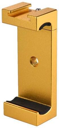 Smartphone Holder Clip Gold/Black
