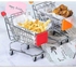 Shopping Cart Shaped Platter - 2 Pcs