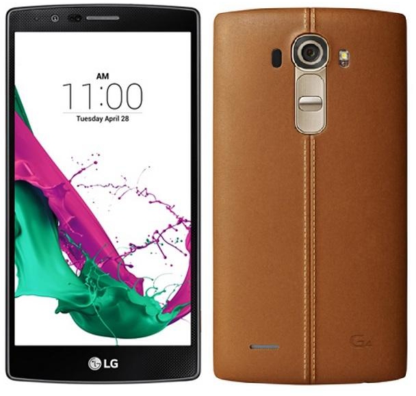 LG G4 32GB LTE Smartphone Genuine Leather Brown