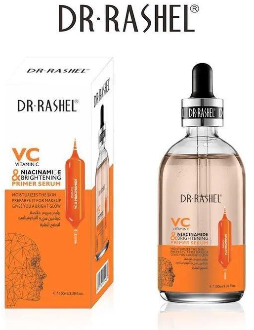 Dr. Rashel VC Vitamin C Niacinamide & Brightening Primer Serum, 100ml