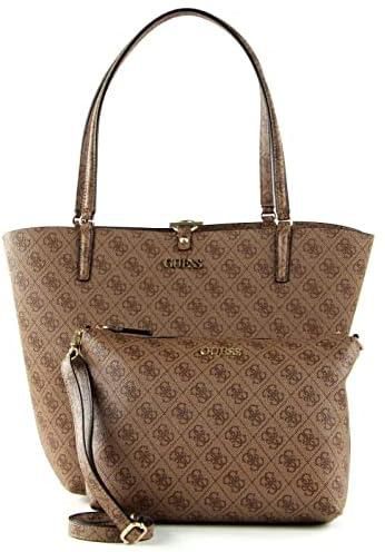 Guess Alby Toggle Tote Latte Logo, One Size - Ltl
