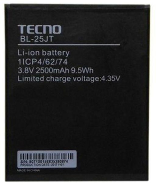 Tecno Replacement Battery WX3 (BL-25JT)