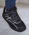 Casual Lace Up Sneakers - Black
