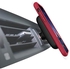 جراب Evutec iPhone X Aergo / غطاء من النايلون الباليستي باللون الأسود مع حامل سيارة مغناطيسي مزود بفتحات هوائية من AFIX Plus