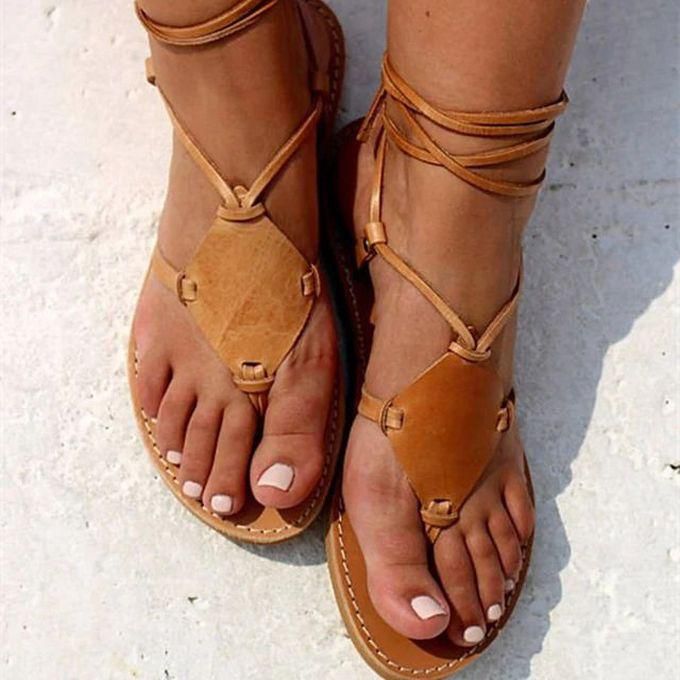 Fashion Stylish Ladies Leather Sandals
