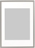 SILVERHÖJDEN Frame - silver-colour 50x70 cm